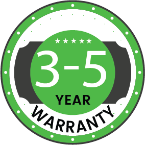 Warranty 3-5 Years