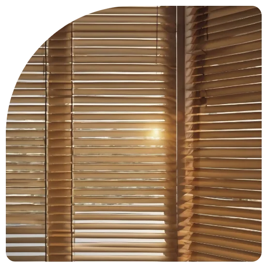 WoodNature timber-look Venetian blinds